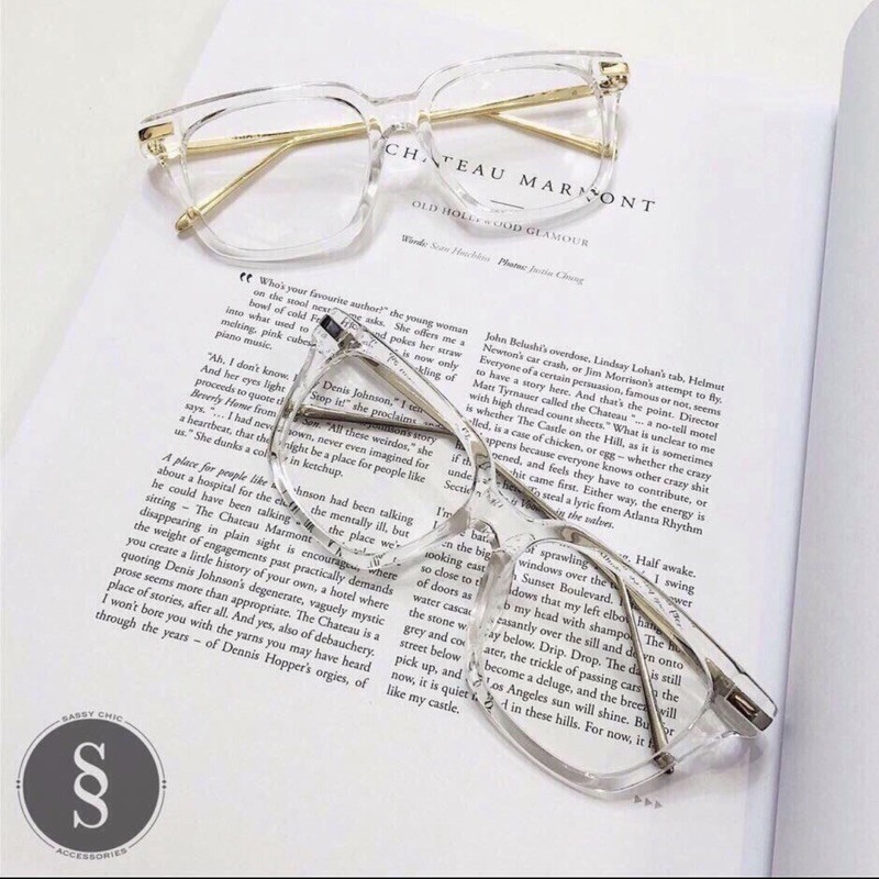 kính cận gọng nhựa, gọng kim loại mắt tròn vuông unisex | BigBuy360 - bigbuy360.vn