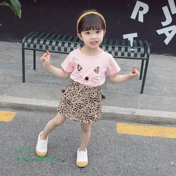 [ xả kho ] EB Sét bộ váy mèo dành cho bé gái 1-5 tuổi chất vải đẹp thiết kế hợp thời trang