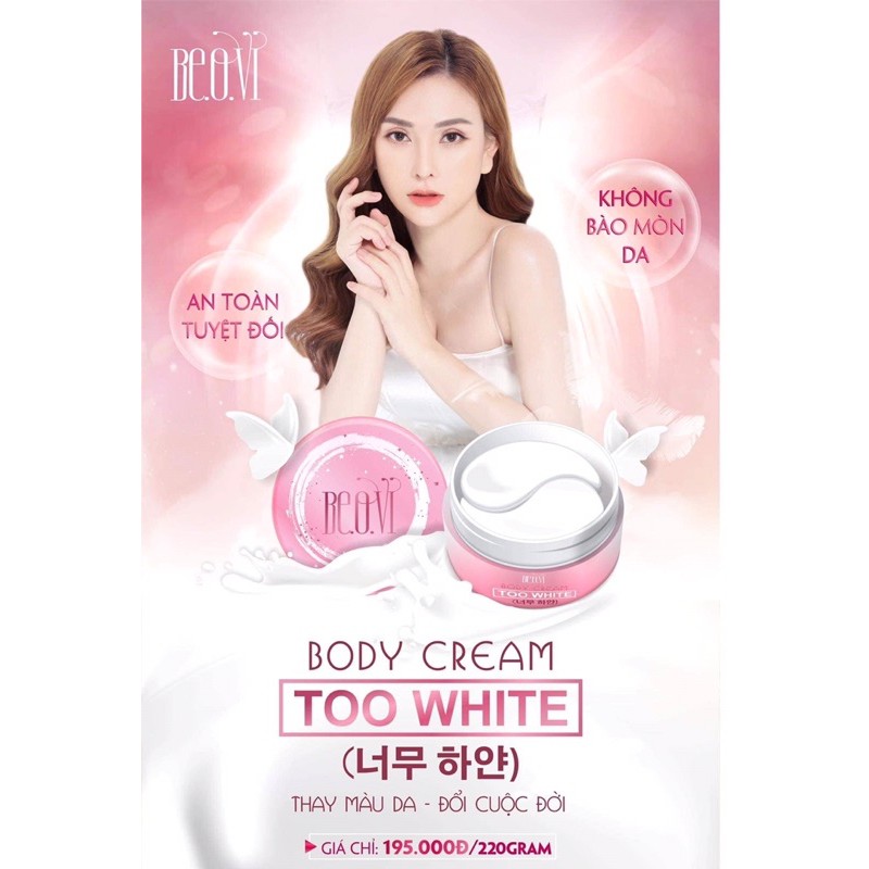 BE.O.VI BODY TWO WHITE- CA SĨ THU THUỶ(chi nhánh)