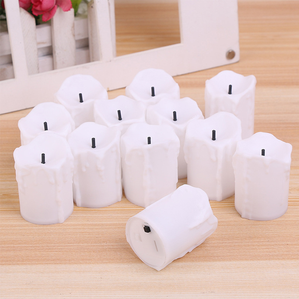 Đèn nến LED điện tử lãng mạn sáng tạo trang trí nhà ở/tiệc cưới/Giáng sinh