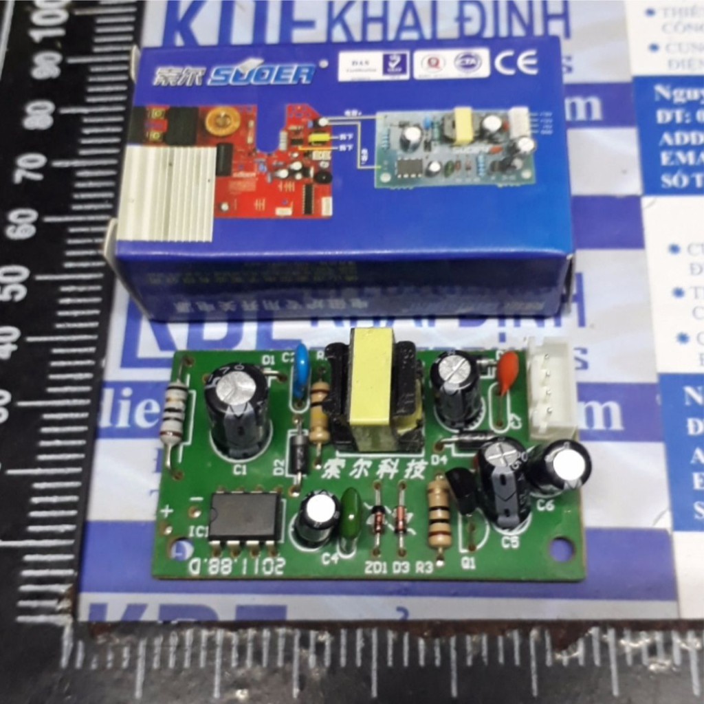 MODULE NGUỒN SOUER bếp điện bếp từ bếp cảm ứng IN: 300VDC OUT: +5V, 12V, 18VDC kde4840