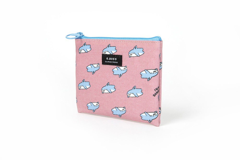 Túi Mini ARTBOX Hàn Quốc Hình Chữ Nhật Màu Hồng In Hình Boss