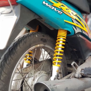 Phuộc sau Wave RS 100 , Wave S 100 , Wave RSX 100 hiệu KaiFa chính hãng ( 34.5cm )