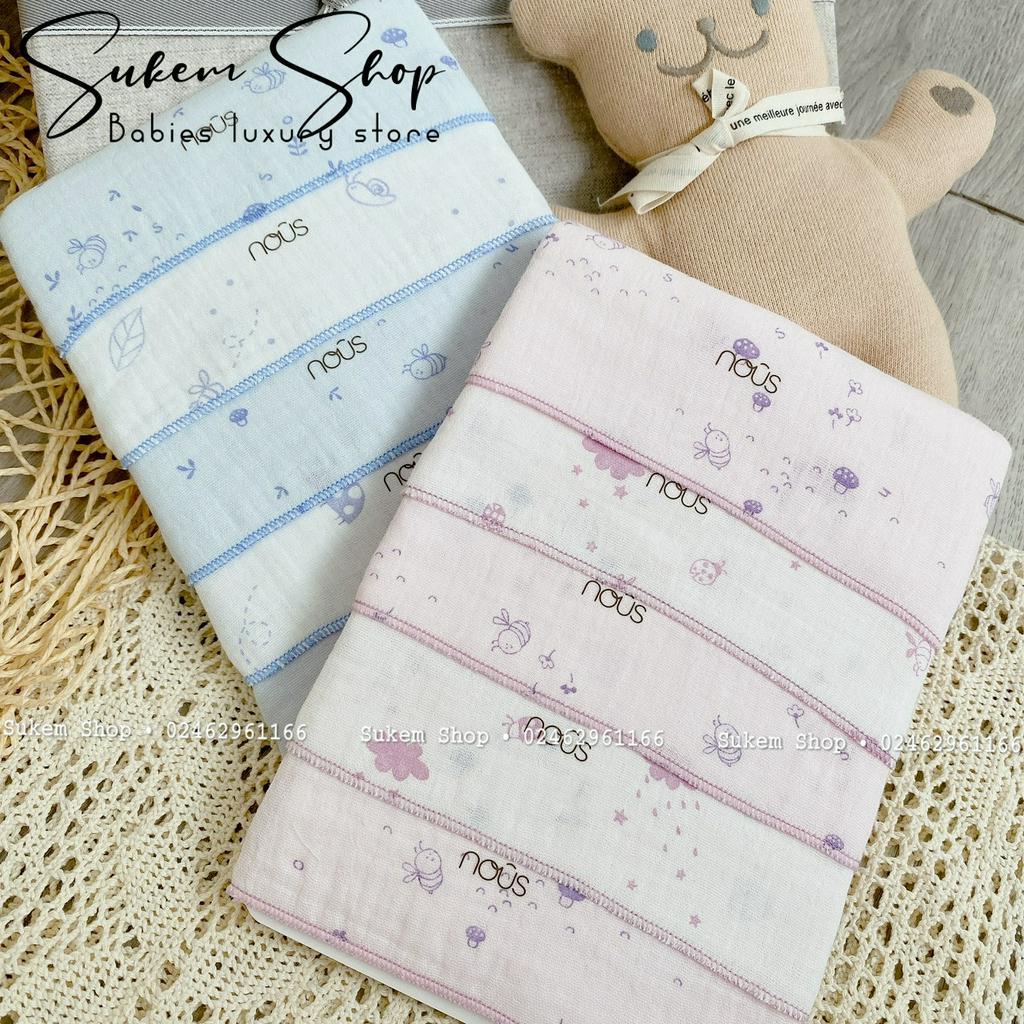 NOUS Khăn Sữa Nous set 5 chiếc các màu Cho Bé