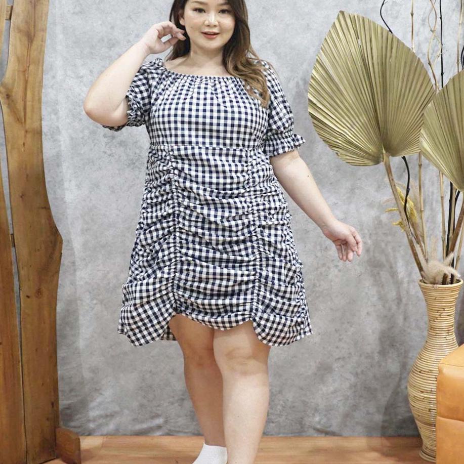 Thú vị... Esmelle Đầm Jumbo Hàn Quốc Mới Nhất / Đầm Dự Tiệc Cỡ Lớn SIze XXXL / Đầm Dự Tiệc Mới Nhất Cho Nữ