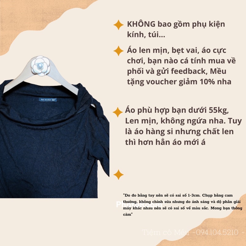 Áo len bệt vai, cháy phố-AL15