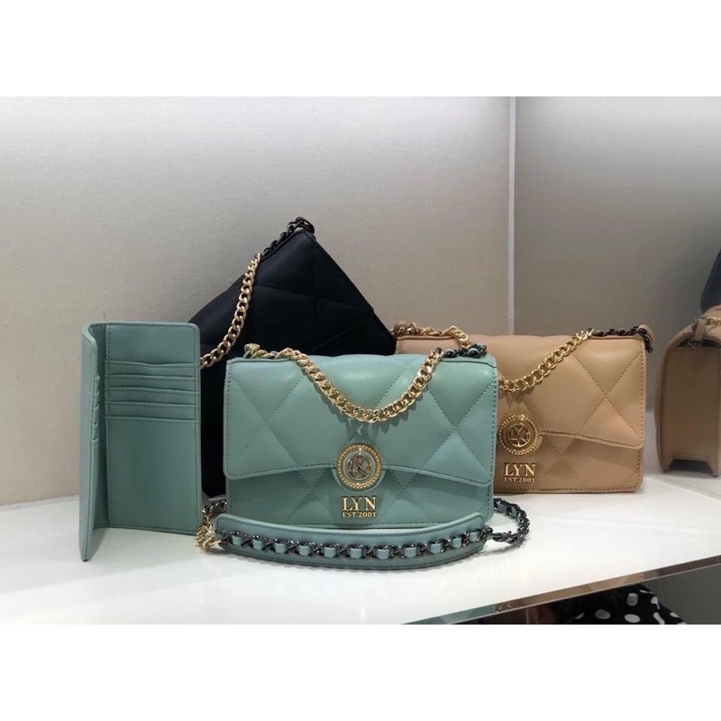 Túi lyn zoey  đeo chéo kèm ví