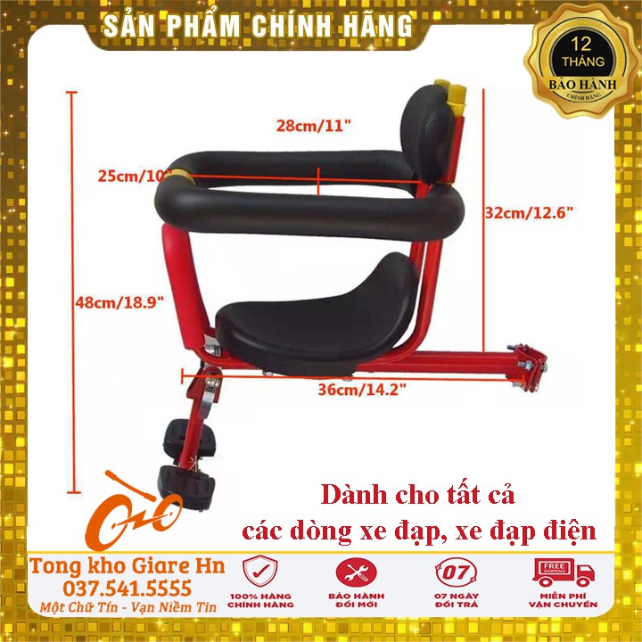 Ghế ngồi xe điện cho bé, dành cho mọi loại xe đạp , xe đạp điện, dễ lắp đặt và đầy đủ phụ kiện Hàng luôn có sẵn