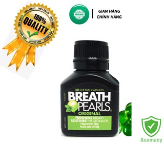 Viên thơm miệng thảo dược Breath pearls