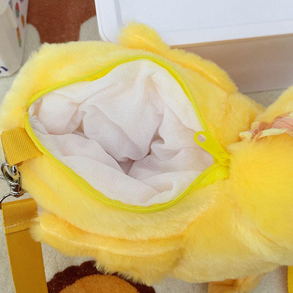 ELEGANT Túi Đeo Chéo Hình Vịt Con Dễ Thương Xinh Xắn Cao Cấp