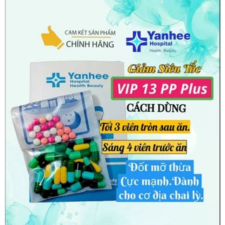 [Bạn mới nhập COSHBM -50% đơn 0Đ] [Mẫu Mới] Giảm cân cực mạnh yanhee Vip 13 PP thái lan cấp tốc