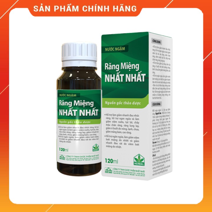 Nước Ngậm Răng Miệng Nhất Nhất