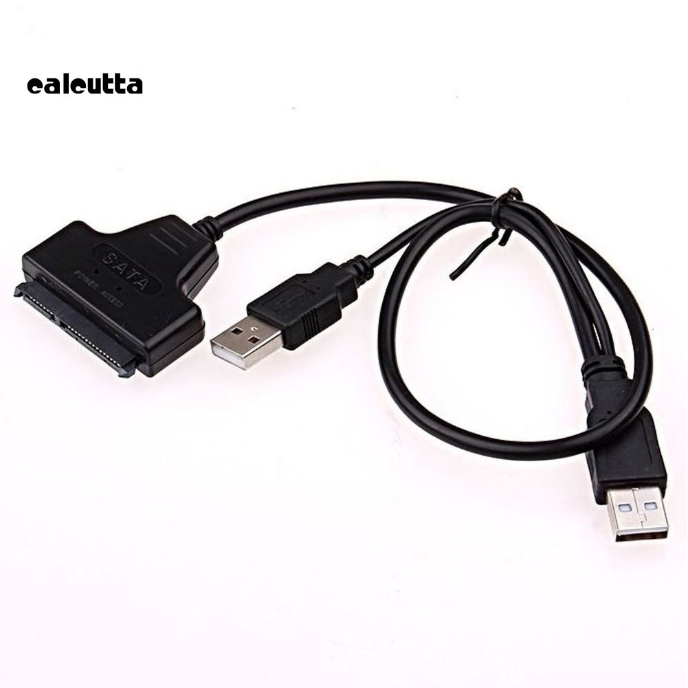 Cáp Adapter Ổ Cứng 7 + 15 Pin Sata Sang USB 2.0 Cho Laptop HDD 2.5 Inch