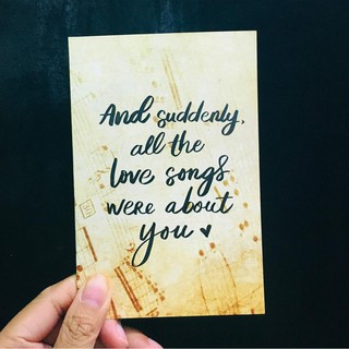 Thiệp Love songs