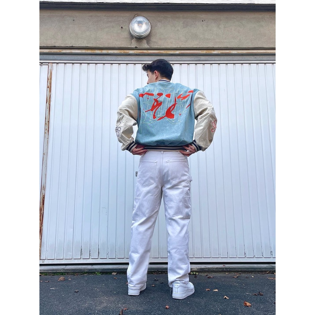 Áo bomber SWE DENIM VARSITY Jean