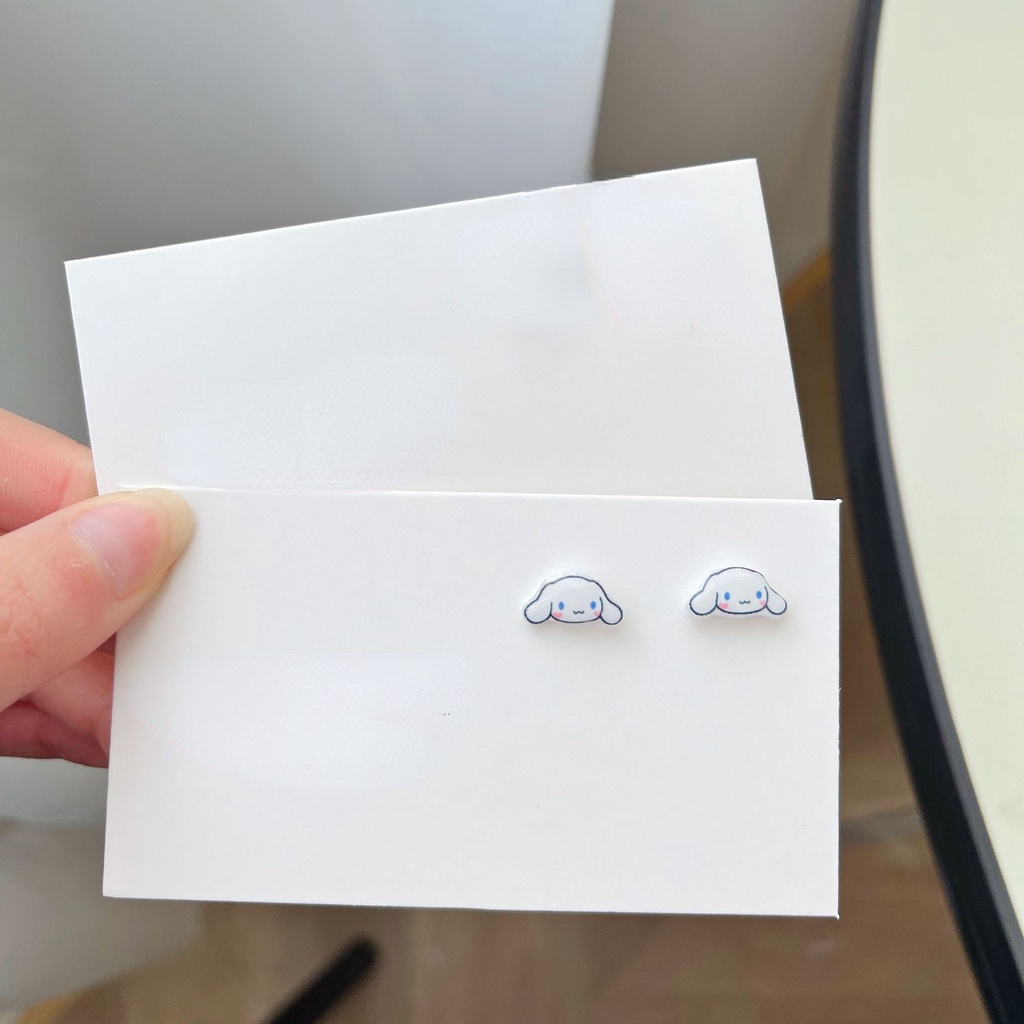 Plastic Needle Anime Earrings for Girls New Cute Cartoon Anime Earrings Jewelry Student Cartoon Earrings Earrings Hypoallergenic Earrings