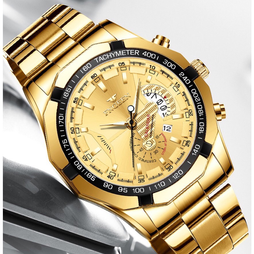 Đồng Hồ Thạch Anh FNGEEN F8 Phong Cách Cá Tính Cho Nam