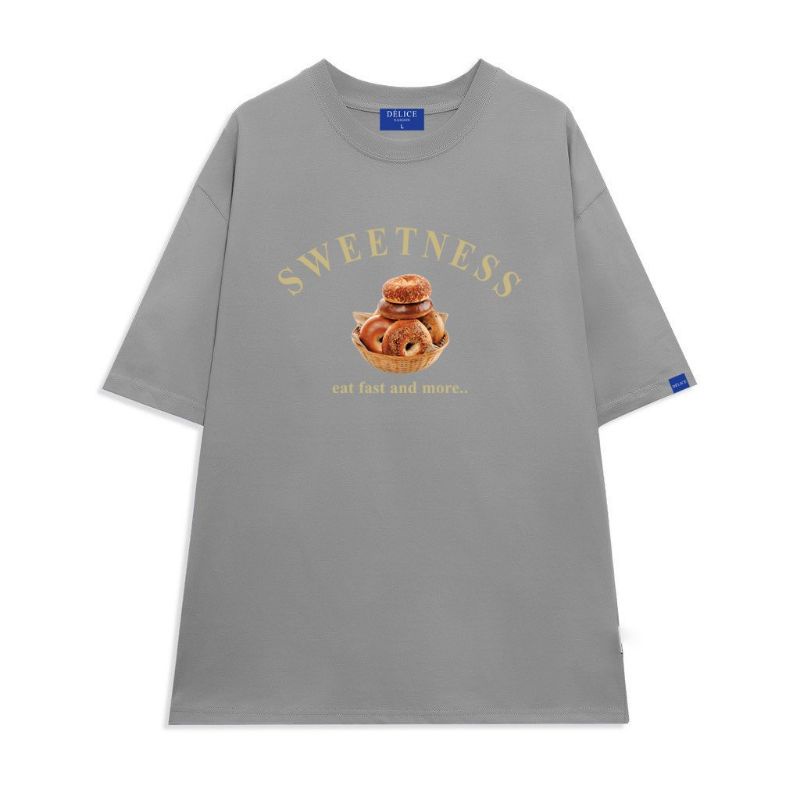 Áo Thun% cottonFull size bánh Sweetness Délice