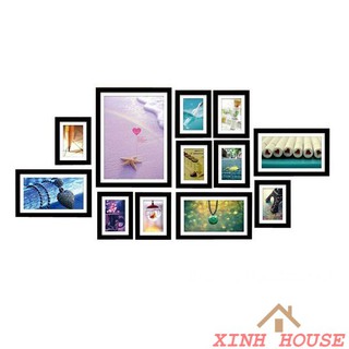 Bộ Khung Ảnh Treo Tường Phòng Khách KA1206 - Bảo Hành Gãy, Vỡ - Hỗ Trợ In Hình