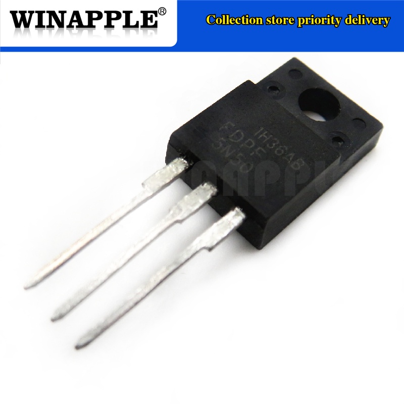 10 Cái / lốc FDPF5N50UT FDPF5N50 5N50UT 5N50 TO-220F 500V 5A Mới Trong
