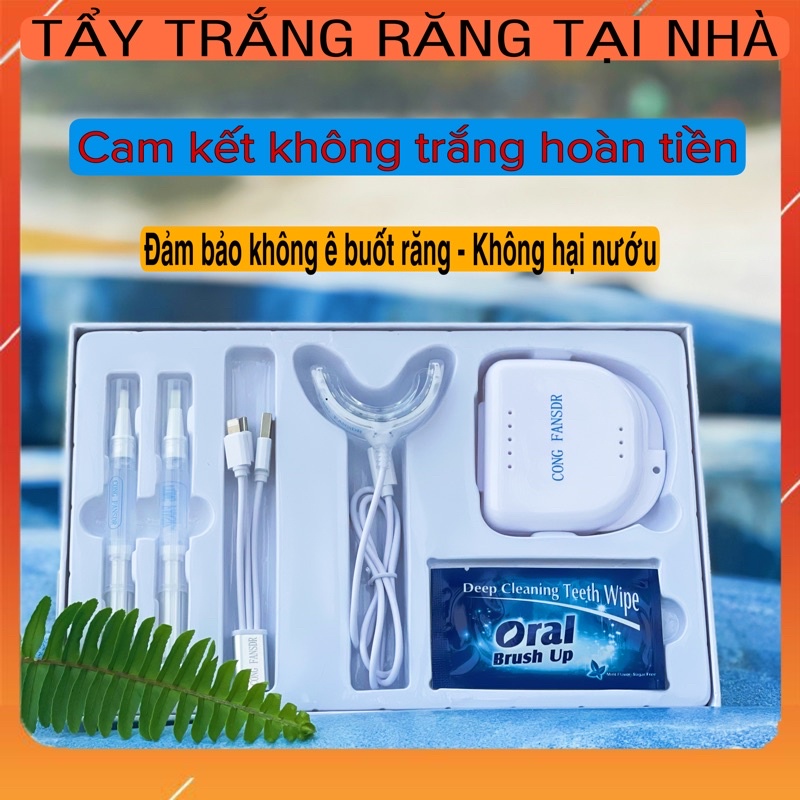 [SỐC] Máy tẩy trắng răng tại nhà, tẩy răng hiệu quả, trắng răng nhanh, không ê buốt răng