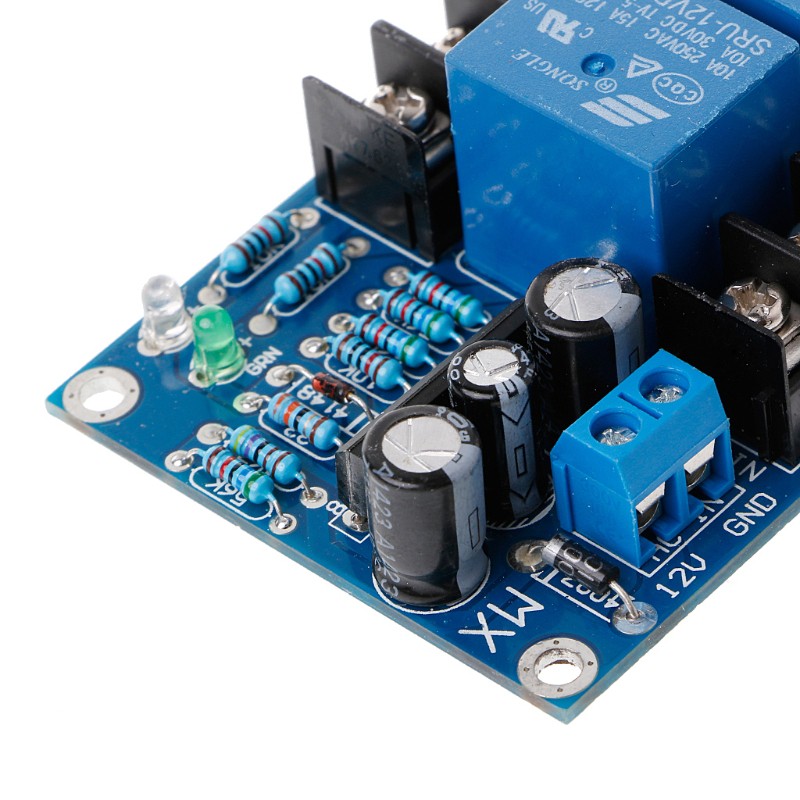 Bảng mạch bảo vệ upc1237 2 kênh DC 12-24V bảng mạch bảo vệ loa âm thanh