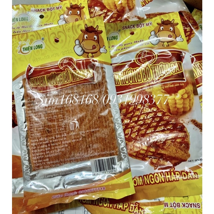 Snack hương bò cay tuổi thơ (1 gói)