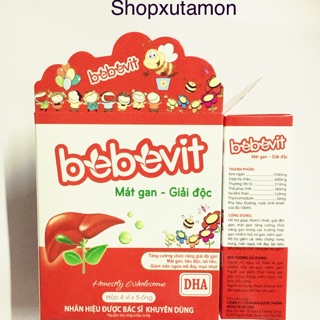 BEBEVIT MÁT GAN – GIẢI ĐỘC  thanh nhiệt giải độc gan ,tăng cường chức năng gan