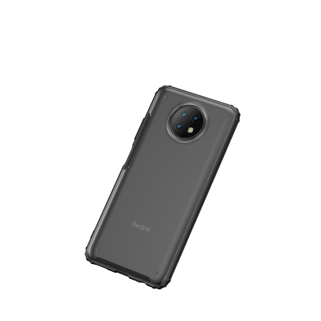 Ốp lưng Redmi Note 9 5G / Note 9T nhám Ver 2 chống sốc viền màu cao cấp