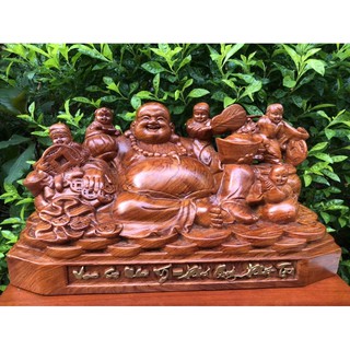 Tượng Phật Di Lặc Tam Phúc - Di Lặc Tam Tặc Để Phòng Khách - Phòng Làm Việc Quà Biếu Ý Nghĩa