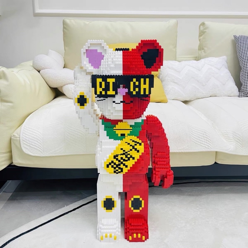 Bộ Đồ Chơi Lắp Ráp Bear brich - Quà Tặng Lưu Niệm
