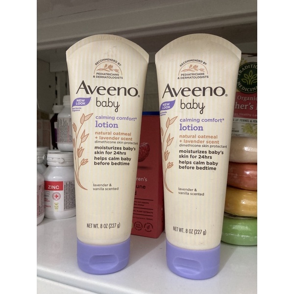 Dưỡng thể toàn thân cho bé Aveeno Baby Lotion Lavender 227ml