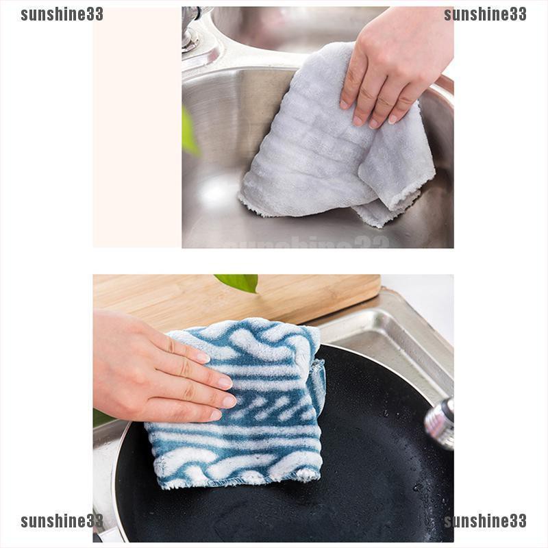Khăn Lau Chén Dĩa Thấm Hút Tốt 33cm