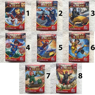 Xếp hình Lego Super Hero (có 8 mẫu )