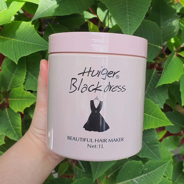 HẤP DẦU SIÊU MƯỢT Huiger Black Dress Beautiful Hair Mask 1000ml