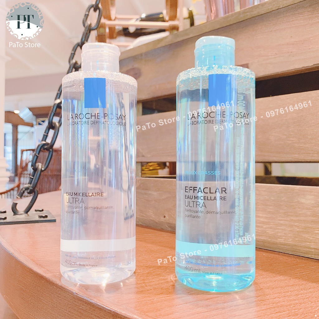 Nước tẩy trang LA ROCHE POSAY Micellair Water 400ml