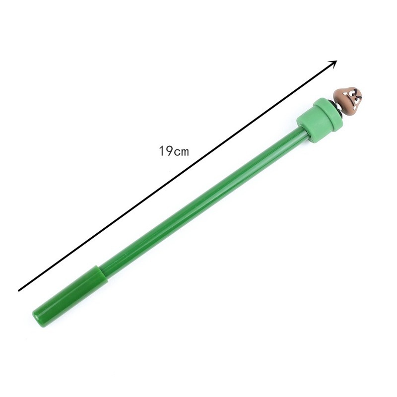 1 Bút Mực gel Ngòi 0.5mm In Hình Nhân Vật Hoạt Hình Sáng Tạo