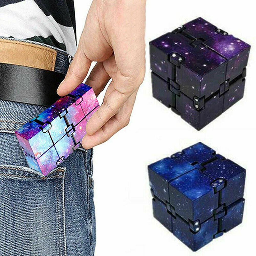 Khối Rubik Đồ Chơi Giảm Căng Thẳng Thiết Kế Nhỏ Gọn Tiện Dụng Cho Người Lớn Và Trẻ Em