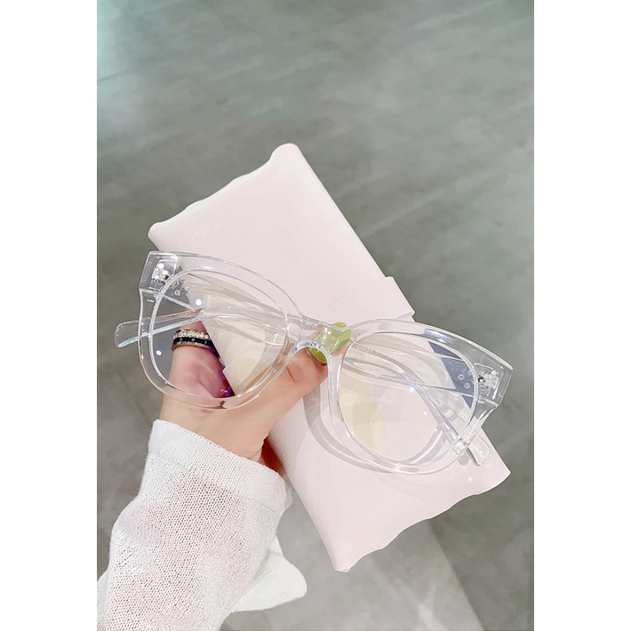 Mắt Kính Chống Ánh Sáng Xanh Hình Vuông Dành Cho Máy Tính