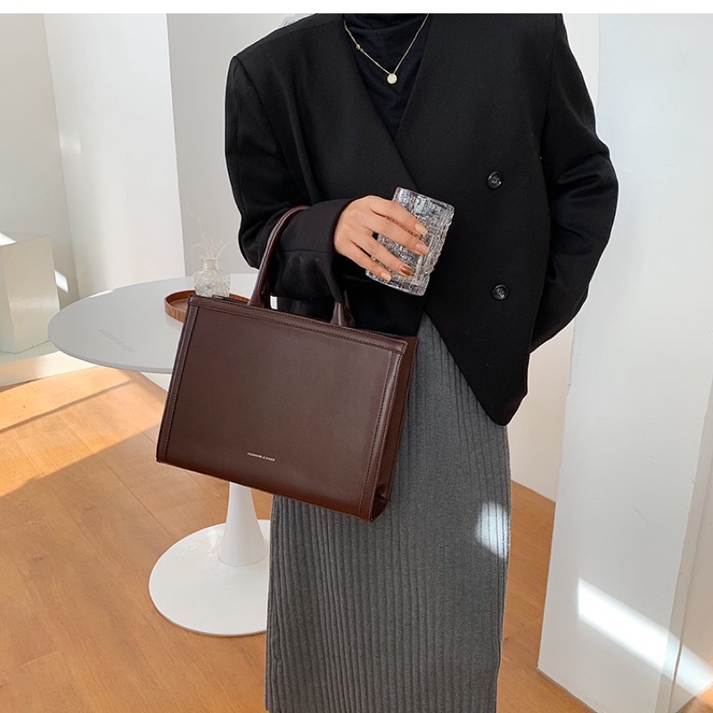 [ORDER] Túi xách có dây đeo chéo đựng vừa A4, ipad túi công sở | BigBuy360 - bigbuy360.vn