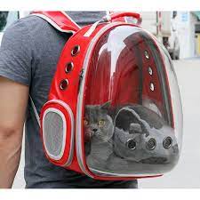 {MỚI VỀ} Balo Đựng Chó Mèo Trong Suốt Balo Phi Hành Gia Vận Chuyển Thú Cưng Tiện Lợi
