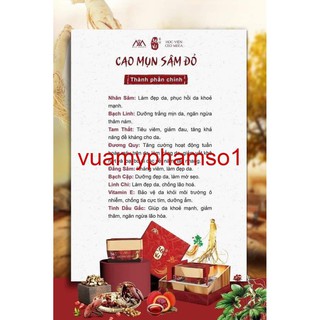 Mật Nhân Sâm Sữa Rửa Mặt Cao Mụn Sâm Đỏ