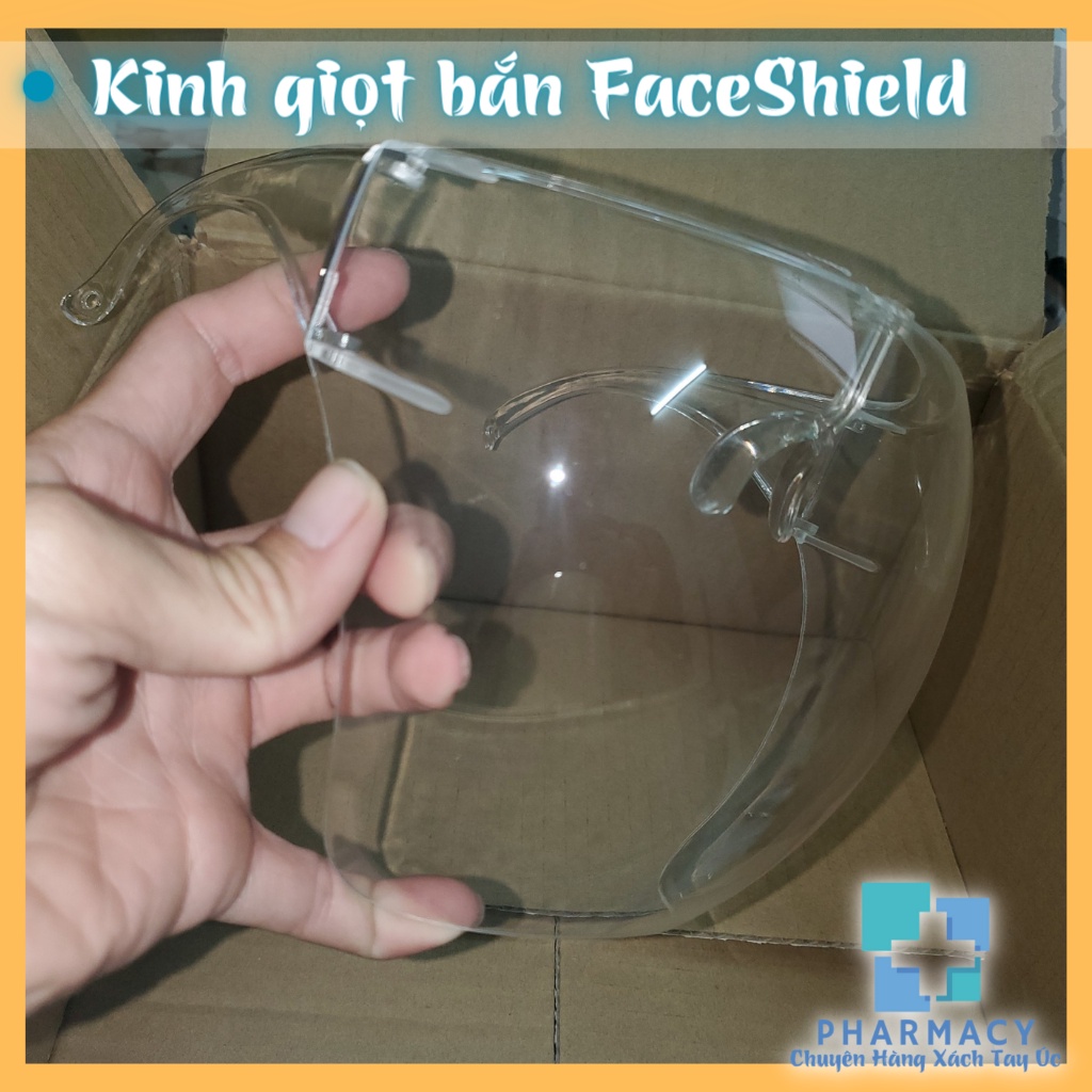 [1 Tặng 1] Kính Chắn Giọt Bắn FACE SHIELD Chống Giọt Bắn Tiện Dụng - PHARMACY