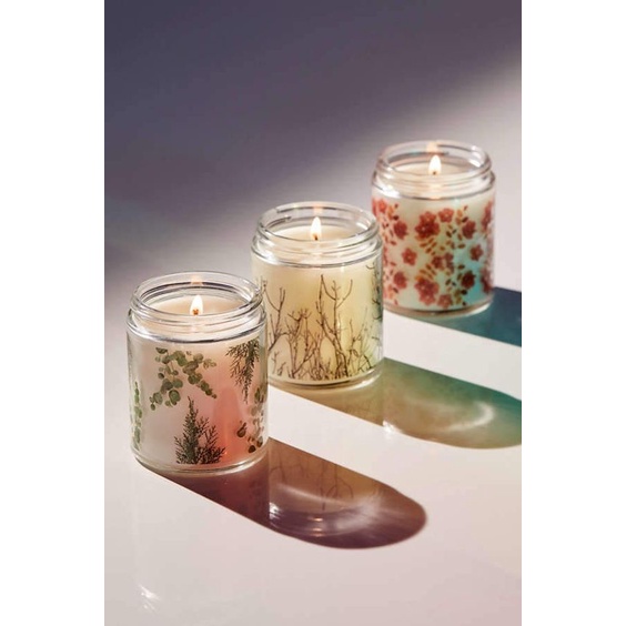 Set Hoa Ép Khô Hỗn Hợp Theo Tông Màu Làm Trang Trí Nến Thơm, Handmade