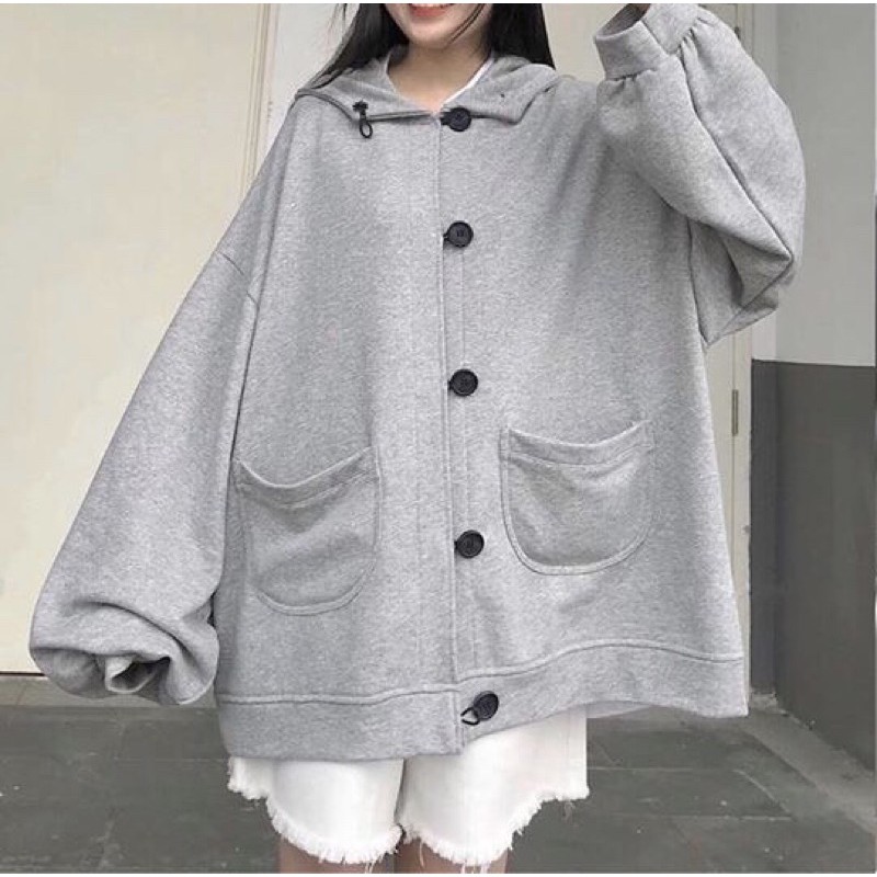 áo Hodie nỉ tay to⚡️FREESHIP EXTRA⚡️, cá tính chất | BigBuy360 - bigbuy360.vn