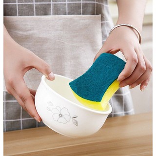 Mút rửa chén 2 mặt đa năng tiện lợi