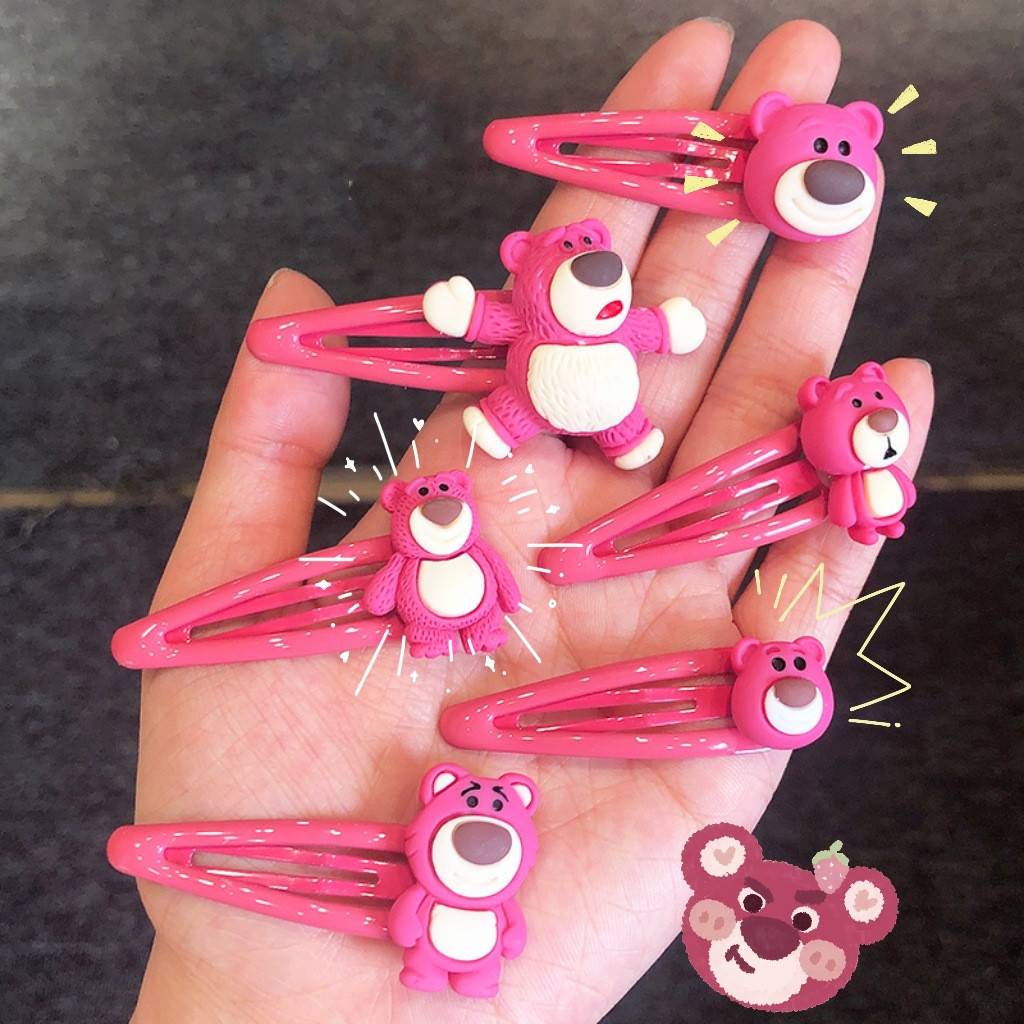 Kẹp Tóc Hình Hoạt Hình Xinh Xắn Cho Bé Gái