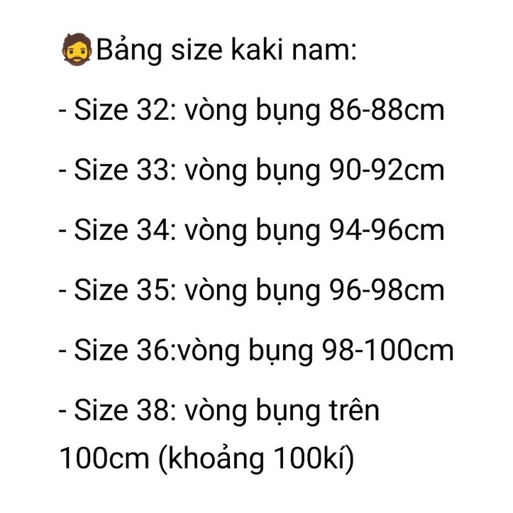 Quần kaki nam hàng xuất dư Cambodia phom straight/ống đứng/bigsize
