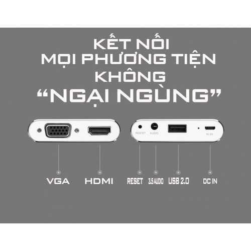 Bộ Chuyển Đổi Từ Điện Thoại, Máy Tính Bảng sang HDMI + VGA + Audio Ugreen 30522 - Hàng Chính Hãng