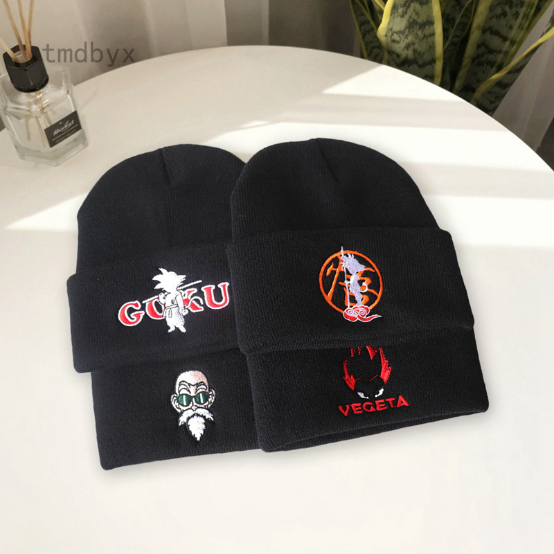 Tmdbyx Mũ Len Thêu Chữ Goku Thời Trang Nam Nữ